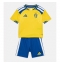 Sverige Hjemmebanetrøje Børn VM 2026 Kort ærmer (+ bukser)