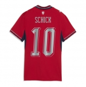 Tjekkiet Patrik Schick #10 Hjemmebanetrøje Dame VM 2026 Kort ærmer
