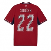 Tjekkiet Tomas Soucek #22 Hjemmebanetrøje VM 2026 Kort ærmer