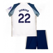Tottenham Hotspur Brennan Johnson #22 Hjemmebanetrøje Børn 2025-26 Kort ærmer (+ bukser)