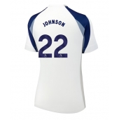Tottenham Hotspur Brennan Johnson #22 Hjemmebanetrøje Dame 2025-26 Kort ærmer