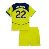 Tottenham Hotspur Brennan Johnson #22 Tredje trøje Børn 2025-26 Kort ærmer (+ bukser)
