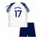 Tottenham Hotspur Cristian Romero #17 Hjemmebanetrøje Børn 2025-26 Kort ærmer (+ bukser)