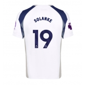 Tottenham Hotspur Dominic Solanke #19 Hjemmebanetrøje 2025-26 Kort ærmer