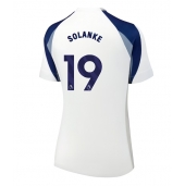 Tottenham Hotspur Dominic Solanke #19 Hjemmebanetrøje Dame 2025-26 Kort ærmer