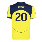 Tottenham Hotspur Mohammed Kudus #20 Tredje trøje 2025-26 Kort ærmer