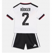 Tyskland Antonio Rudiger #2 Hjemmebanetrøje Børn VM 2026 Kort ærmer (+ bukser)