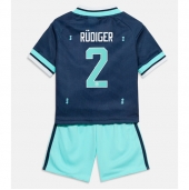 Tyskland Antonio Rudiger #2 Udebanetrøje Børn VM 2026 Kort ærmer (+ bukser)