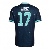 Tyskland Florian Wirtz #17 Udebanetrøje VM 2026 Kort ærmer