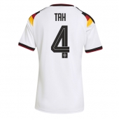 Tyskland Jonathan Tah #4 Hjemmebanetrøje Dame VM 2026 Kort ærmer