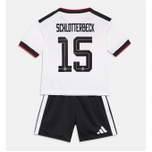 Tyskland Nico Schlotterbeck #15 Hjemmebanetrøje Børn VM 2026 Kort ærmer (+ bukser)