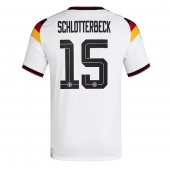 Tyskland Nico Schlotterbeck #15 Hjemmebanetrøje VM 2026 Kort ærmer