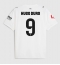 Valencia Hugo Duro #9 Hjemmebanetrøje 2025-26 Kort ærmer