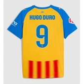Valencia Hugo Duro #9 Tredje trøje 2025-26 Kort ærmer
