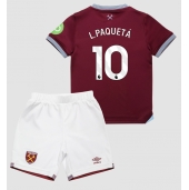 West Ham United Lucas Paqueta #10 Hjemmebanetrøje Børn 2025-26 Kort ærmer (+ bukser)