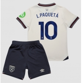 West Ham United Lucas Paqueta #10 Udebanetrøje Børn 2025-26 Kort ærmer (+ bukser)