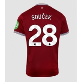 West Ham United Tomas Soucek #28 Hjemmebanetrøje 2025-26 Kort ærmer