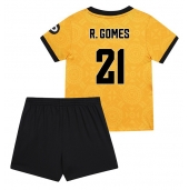 Wolves Rodrigo Gomes #21 Hjemmebanetrøje Børn 2025-26 Kort ærmer (+ bukser)
