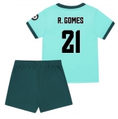 Wolves Rodrigo Gomes #21 Udebanetrøje Børn 2025-26 Kort ærmer (+ bukser)